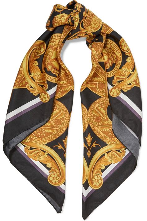 versace designer scarf